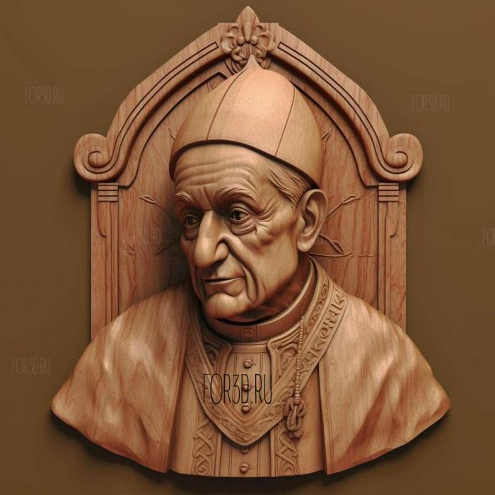 pope 1 stl model for CNC